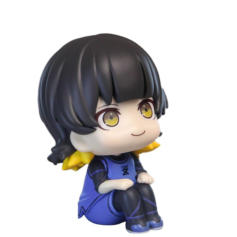 Amazon.com: Puruuige Bachira Meguru Figure Anime Look Up Figurine